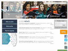 Tablet Screenshot of ilmea.org